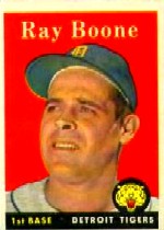 1958 Topps      185     Ray Boone